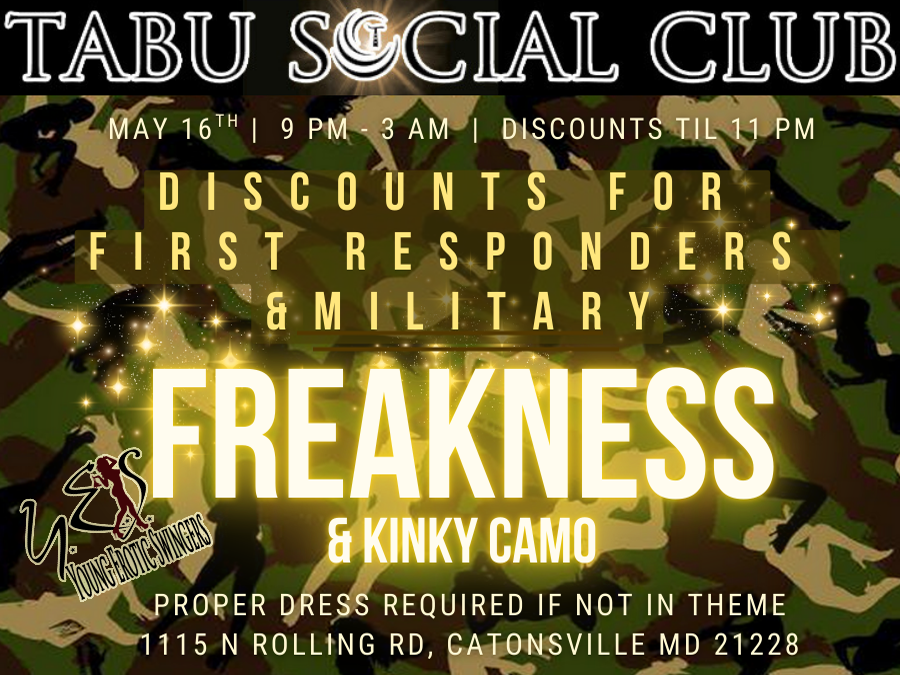 Freakness Kinky in Camouflage with Young Erotic Swingers Group
