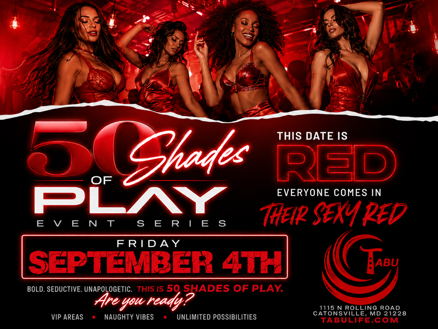 Tabu&rsquo;s 50 Shades of Play - Red Event 