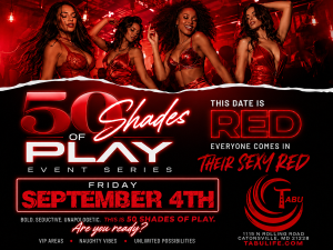 Tabu&rsquo;s 50 Shades of Play - Red Event 